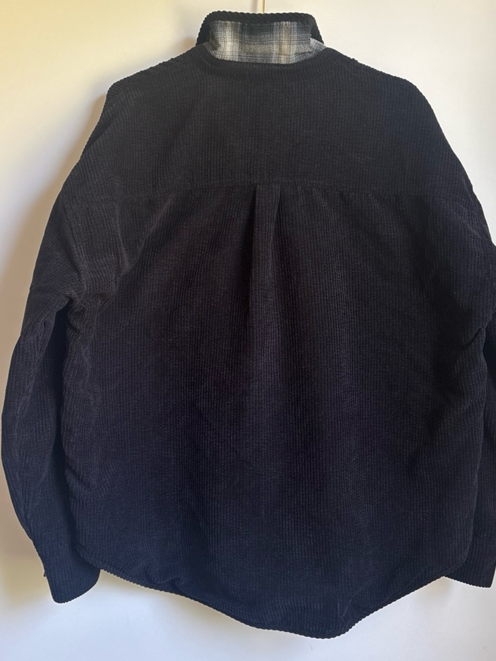 Thread & Supply Black Corduroy Reversible Utility Shacket - Picture 2 of 7